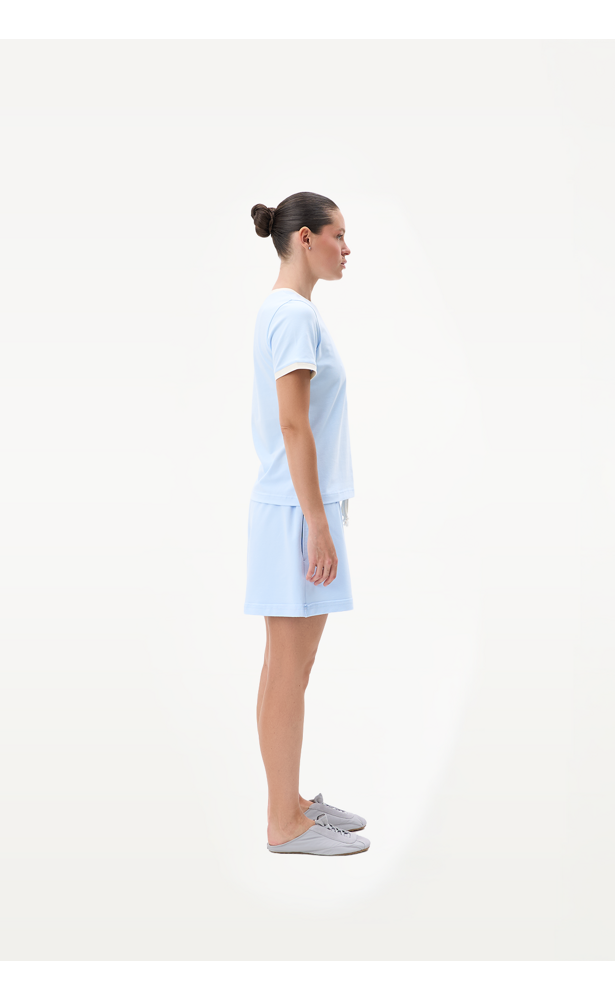 Women’s FRND Prima T-Shirt in Sky Blue