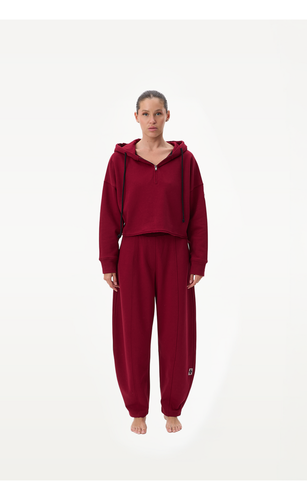Women’s FRND Mirra Hoodie in Burgundy