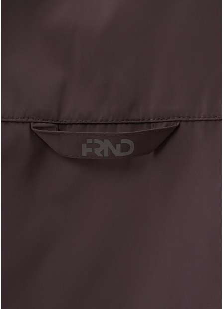Women’s FRND Sonata Bomber Windbreaker in Chocolate Brown