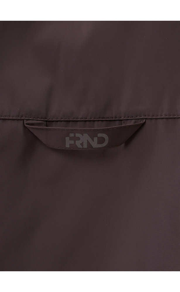 Women’s FRND Sonata Bomber Windbreaker in Chocolate Brown