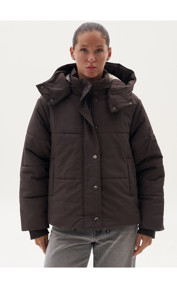 Women’s FRND Travel Jacket in Chocolate Brown