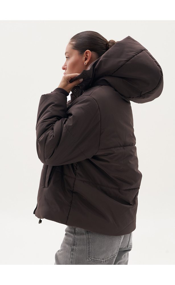Women’s FRND Travel Jacket in Chocolate Brown