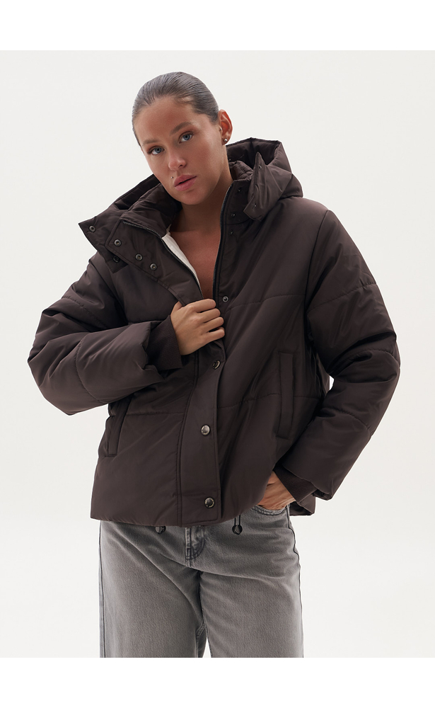 Women’s FRND Travel Jacket in Chocolate Brown