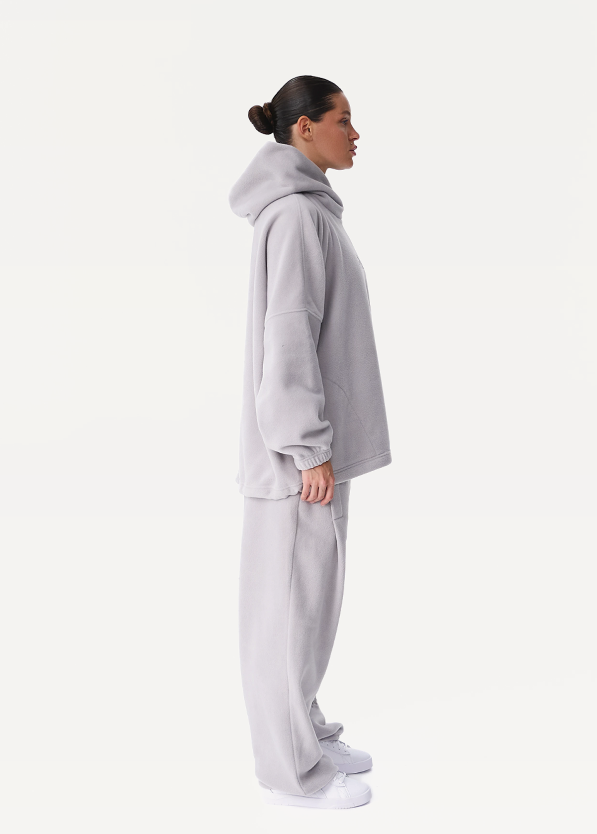 Штани жіночі FRND FOR FRIENDS Muse Polar Fleece світло-сірого кольору