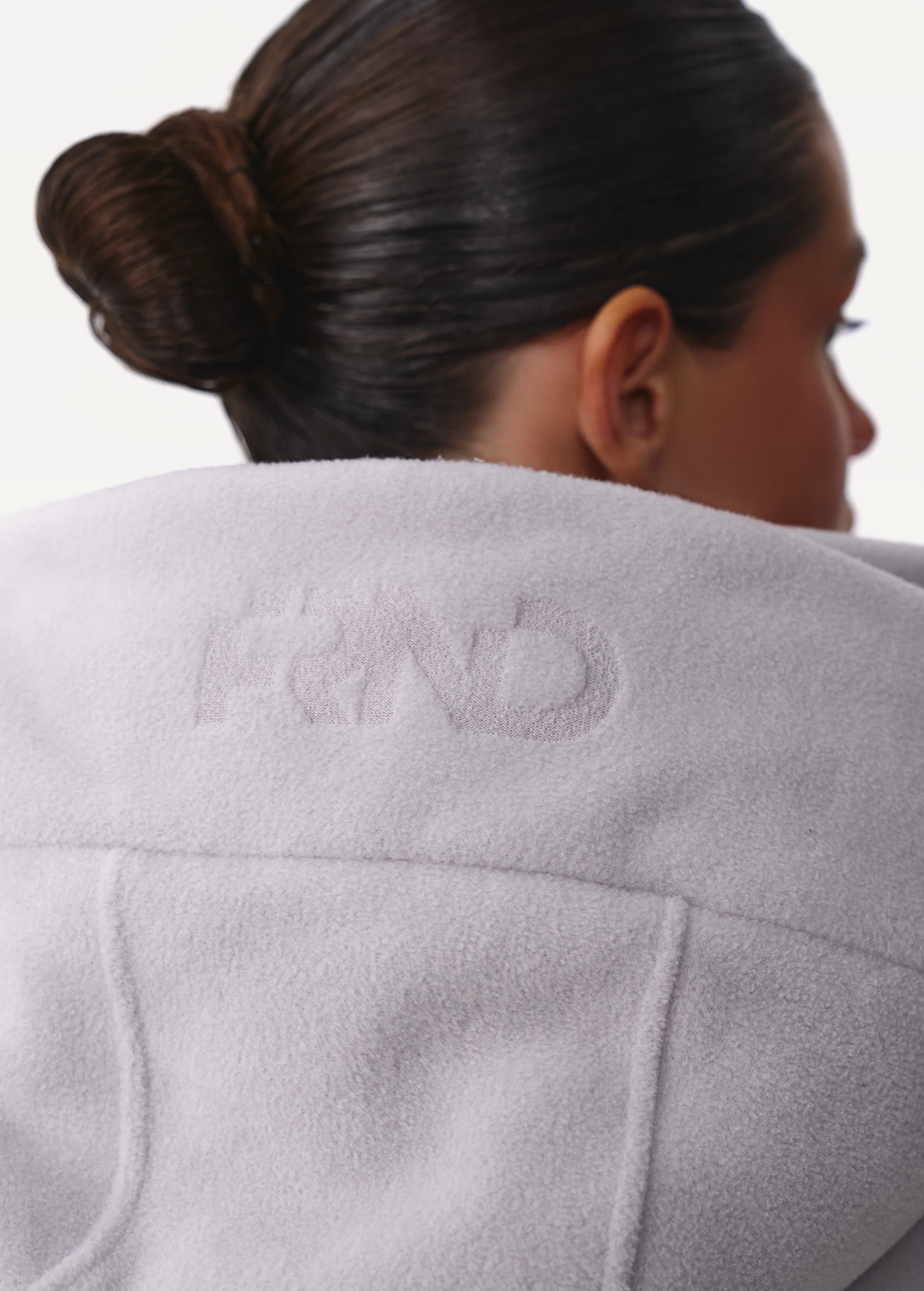 Куртка жiноча FRND FOR FRIENDS Paloma Polar Fleece світло-сірого кольору