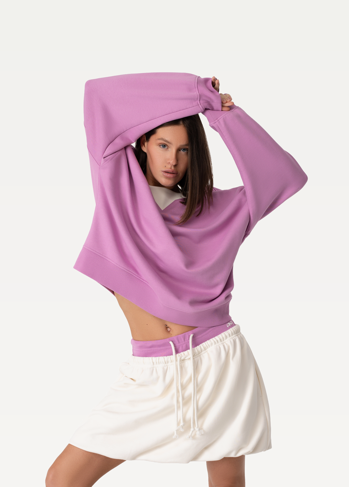 Спідниця FRND FOR FRIENDS Kenzo лавандово-рожевого кольору