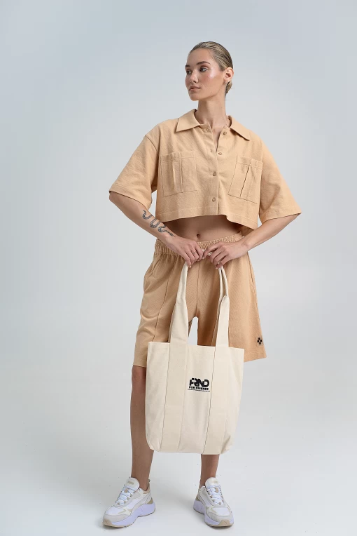 Шопер FRND FOR FRIENDS Handle Bag молочного кольору