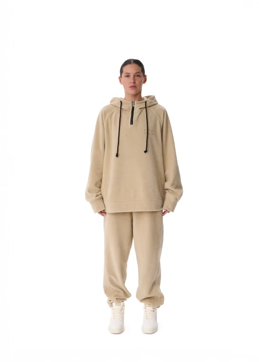 Худі унісекс FRND FOR FRIENDS Impulse Polar Fleece бежевого кольору