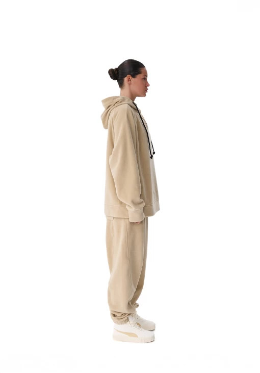 Худі унісекс FRND FOR FRIENDS Impulse Polar Fleece бежевого кольору
