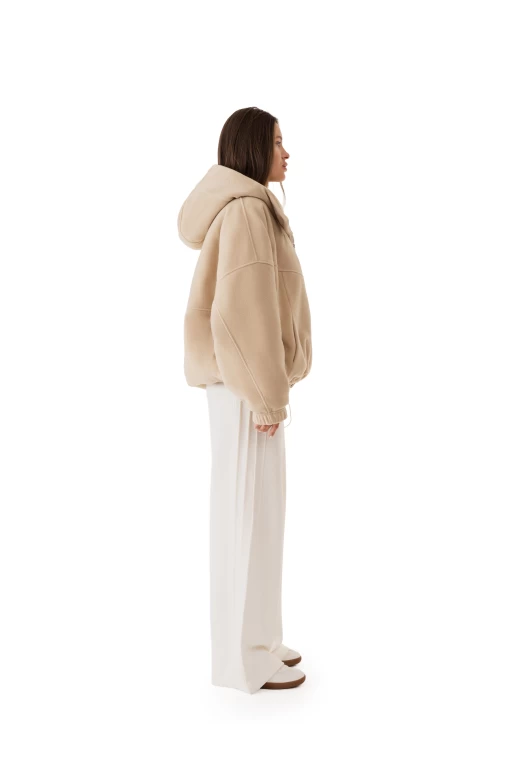 Куртка жiноча FRND FOR FRIENDS Paloma Polar Fleece бежевого кольору